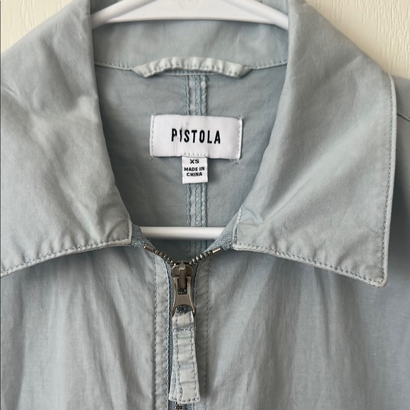 PISTOLA Sky Blue Zip Romper - Picture 3 of 5